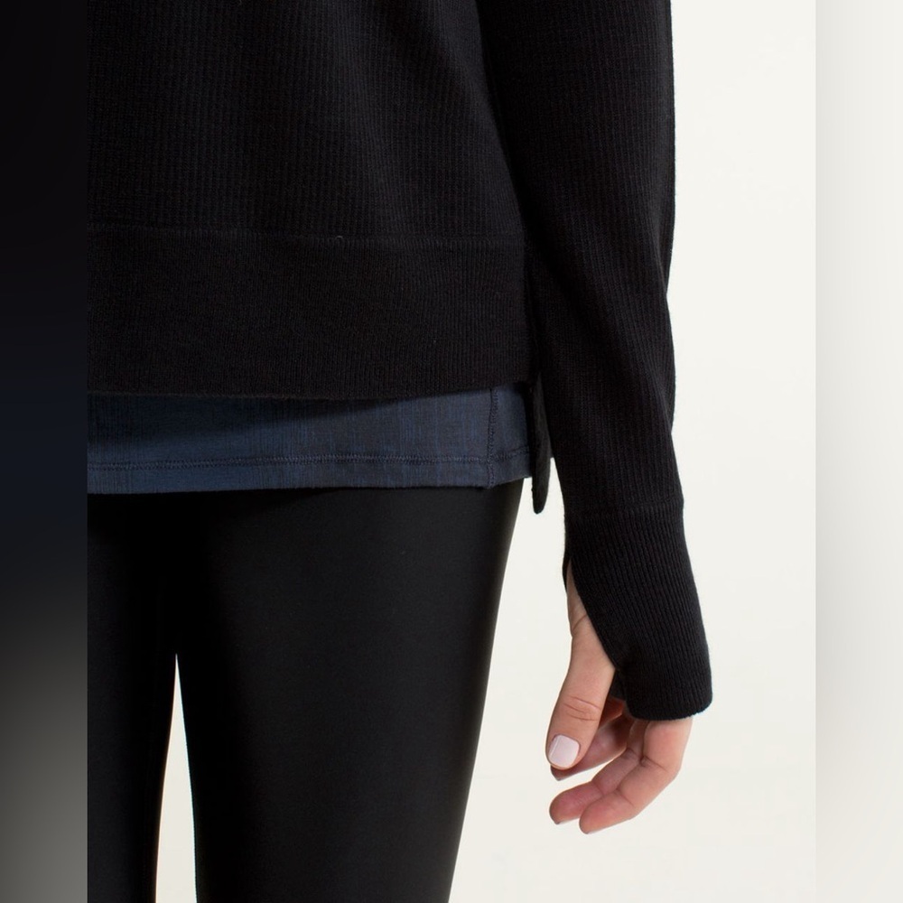 Lululemon Pure Balance Sweater Long Sleeve Cashmere Blend , sz: 6 - Picture 5 of 12